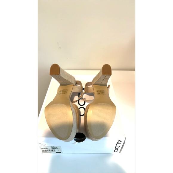 ALDO- Cream- Sandahl platform pumps- size 7.5- New in box - Picture 4 of 5
